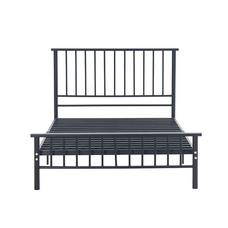 Welding iron odor free Single Bed Steel Frame safety and stability For Adult