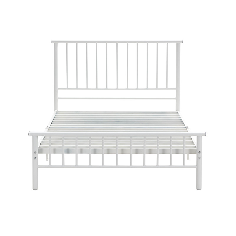 Underneath 13 Inches Metal Frame Single Bed for Military Staff Dormitory