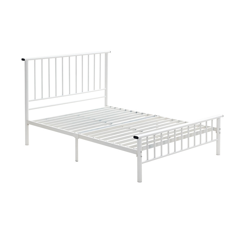 Underneath 13 Inches Metal Frame Single Bed for Military Staff Dormitory