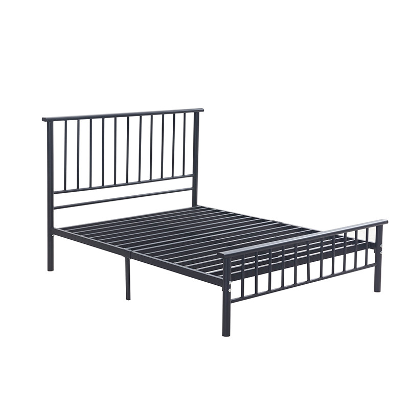 Welding iron odor free Single Bed Steel Frame safety and stability For Adult