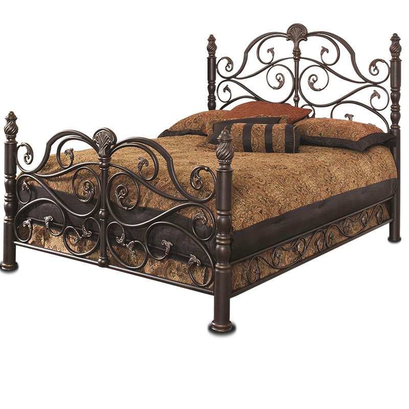 Low Profile Footboard 5FT Queen Size Metal Bed Frame Double Bed Furniture