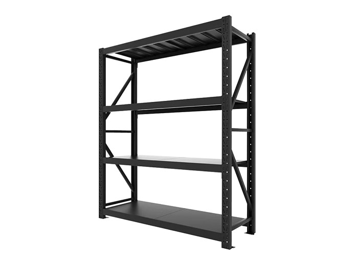 2m Height Metal Storage Shelves , Heavy Duty Garage Shelving Corrosion Protection