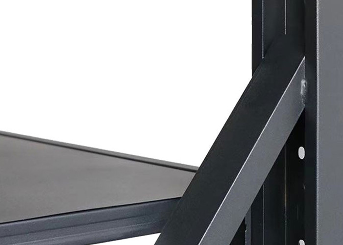 2m Height Metal Storage Shelves , Heavy Duty Garage Shelving Corrosion Protection